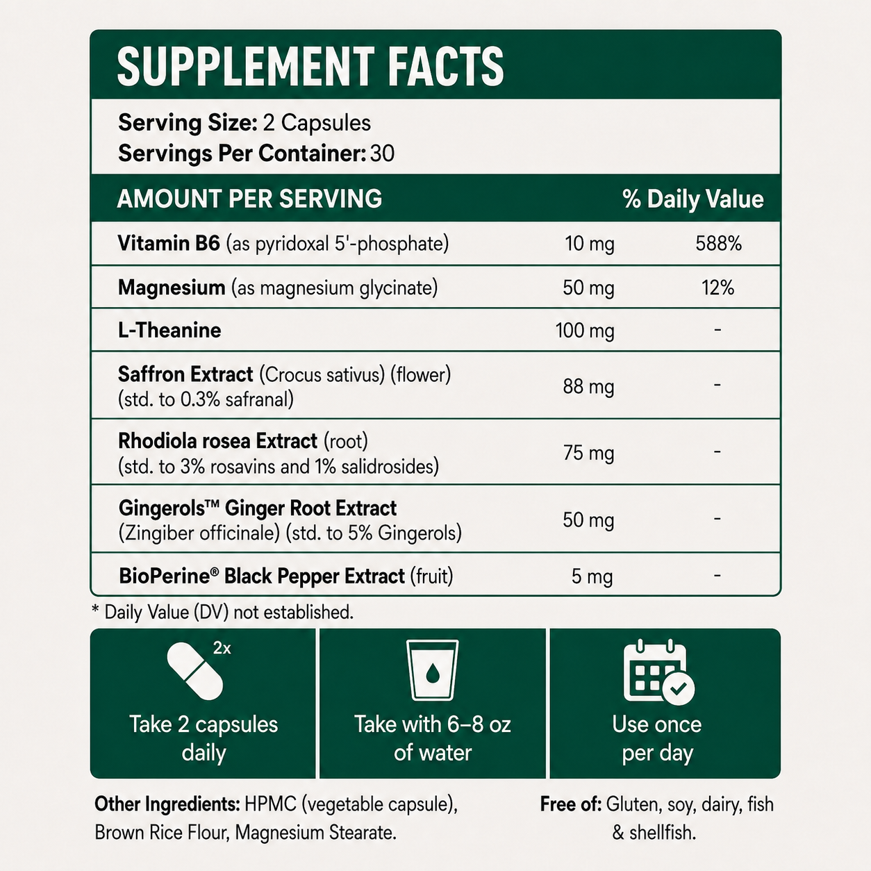 Trovon Saffron Capsules